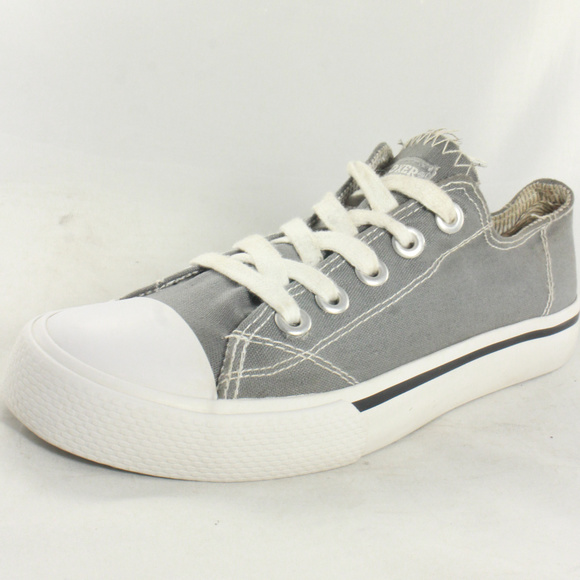 Joe Boxer Shoes - Joe Boxer Women's Stella Gray Lace-Up Sneakers